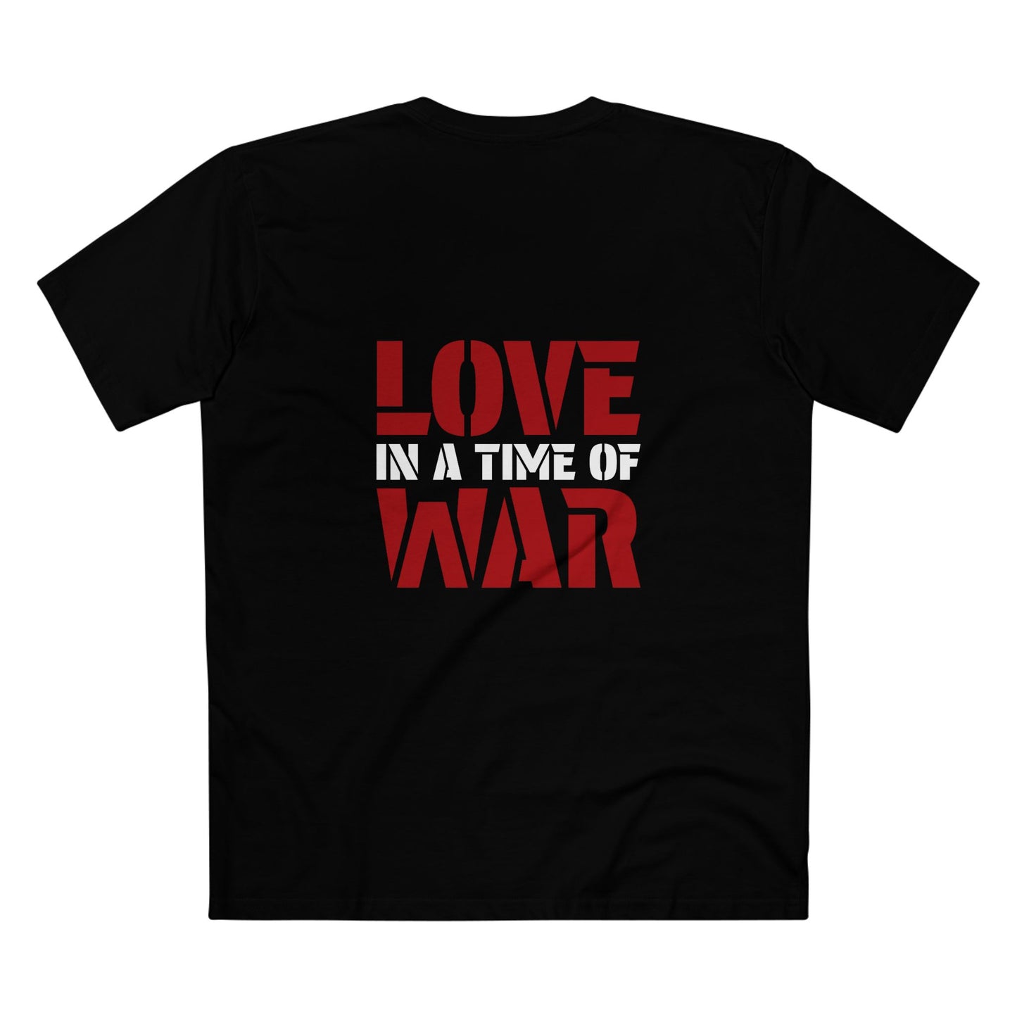 Love In a Time of War Single Cover Band Tee